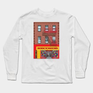 Record Store Long Sleeve T-Shirt